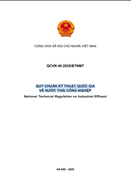 National Technical Regulations on Industrial Wastewater